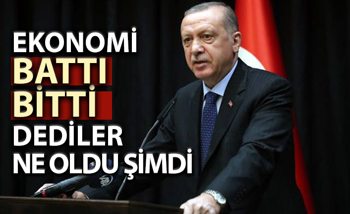 Başkan Erdoğan, ekonomi eleştirilerine cevap verdi