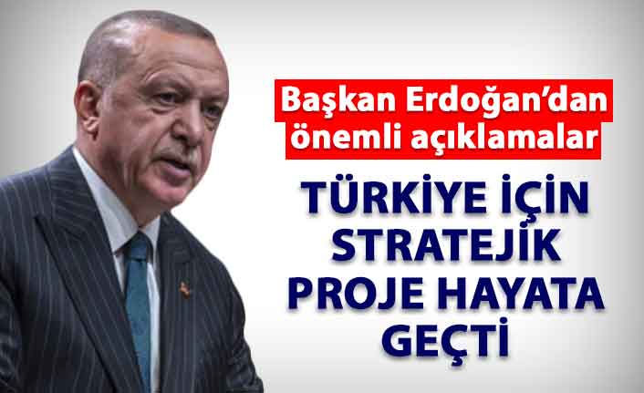 Türkiye için stratejik proje hayata geçti!