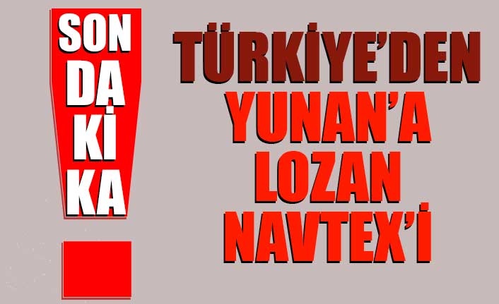 Türkiye, Midilli çevresinde NAVTEX ilan etti
