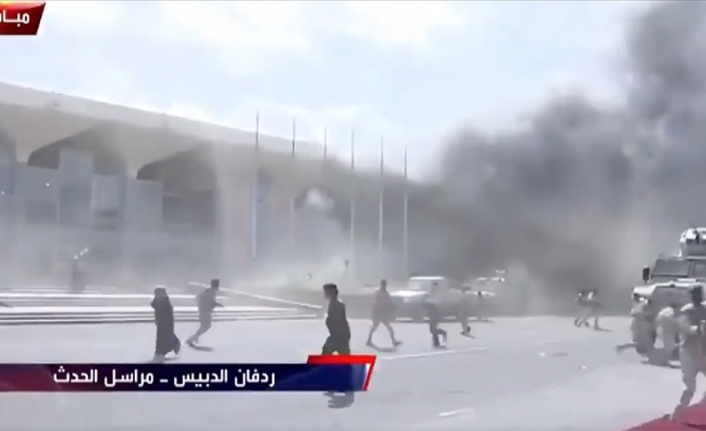 Aden Havalimanında patlama