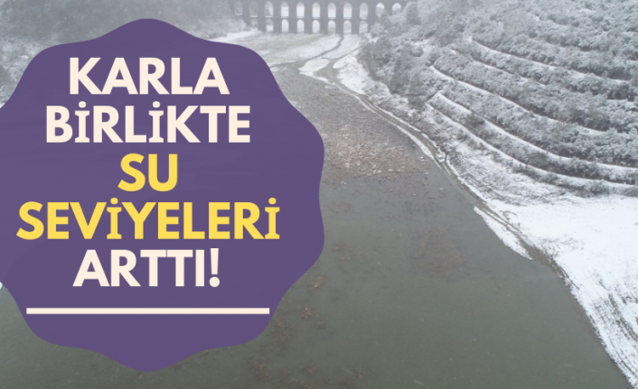 İstanbul'da barajların doluluk oranı yüzde 30'u geçti