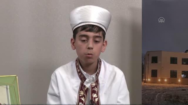 12 yaşındaki Muhammed Talha, Kur'an-ı Kerim'in tamamını tek seferde okudu