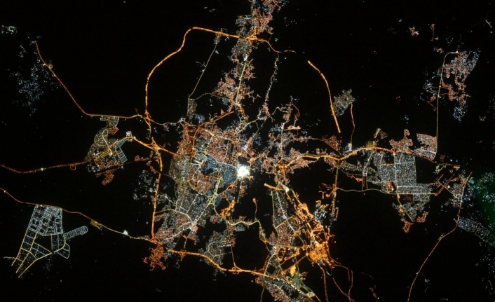 Fransız astronot Thomas Pesquet, Mekke'nin uzay fotoğrafıyla bayramı kutladı