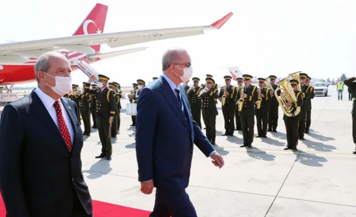 Cumhurbaşkanı Erdoğan: Kıbrıs Türk Devleti'nin tanınması için gayret sergileyeceğiz