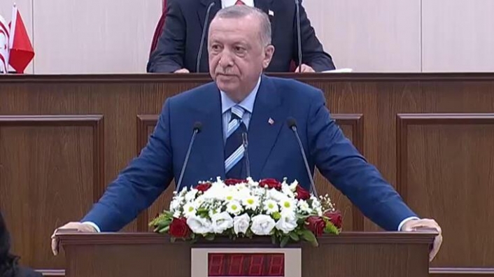 KKTC'de tarihi gün: Cumhurbaşkanı Erdoğan 'dan toplu açılış töreninde önemli açıklamalar