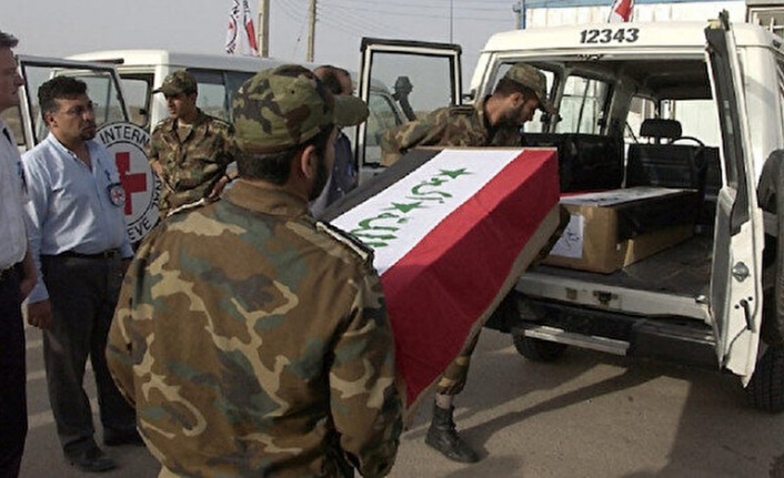 Irak'ta kayıp askerlere ait 629 ceset bulundu