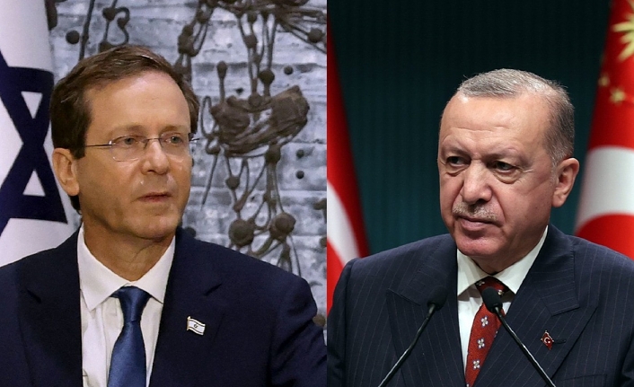 İsrail Cumhurbaşkanı Herzog ile görüşen Cumhurbaşkanı Erdoğan'dan 'Mescid-i Aksa' vurgusu