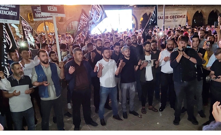 Şanlıurfa'da tevhit bayraklı 'hilafet' gösterisine soruşturma