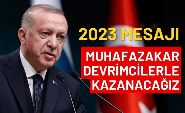 Cumhurbaşkanı Erdoğan, 2023'te yapılacak seçimler için gençlere seslendi