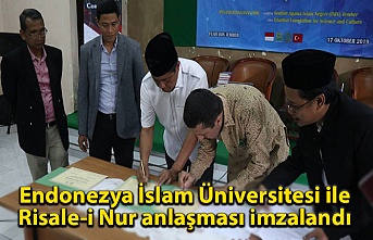 Endonezya İslam Üniversitesi ile Risale-i Nur anlaşması imzalandı