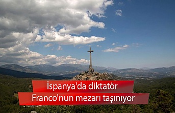 İspanya'da diktatör Franco'nun mezarı taşınıyor.