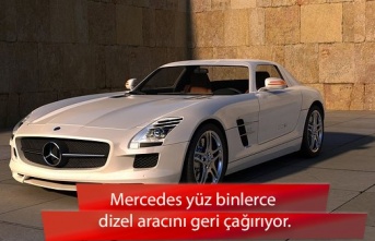 Mercedes yüz binlerce dizel aracını geri çağırıyor.