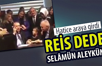 Küçük kızdan Başkan Erdoğan'a: Reis dede Selamün Aleyküm