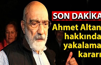 Son Dakika... Ahmet Altan hakkında yakalama kararı