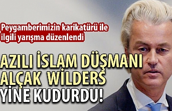 Azılı İslam düşmanı alçak Wilders yine kudurdu!