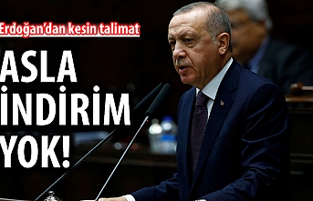 Erdoğan'dan kesin talimat: Asla indirim yok!