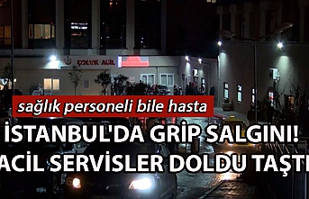 İstanbul'da grip salgını! Acil servisler doldu taştı; sağlık personeli bile hasta