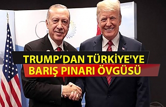 Trump'tan Türkiye'ye Barış Pınarı Harekatı övgüsü: İyi iş çıkarıyorlar