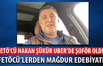 FETÖ'cü Hakan Şükür Uber şoförü oldu