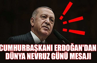 Cumhurbaşkanı Erdoğan'dan Dünya Nevruz Günü mesajı