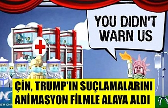 Çin, Trump'ın suçlamalarını animasyon filmle alaya aldı