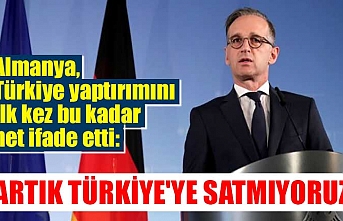 Almanya, Türkiye yaptırımı ilk kez bu kadar net ifade etti: Artık Türkiye'ye satmıyoruz