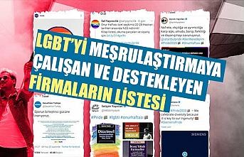 Türkiye'de sapkın LGBT'yi destekleyen firmalar eşcinselliği meşrulaştırmaya çalışıyor