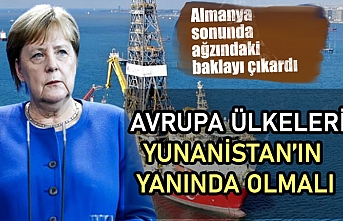 Almanya Başbakanı Angela Merkel: AB, Yunanistan'ı desteklemeli