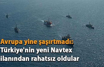 Avrupa yine şaşırtmadı: Türkiye'nin yeni Navtex ilanından rahatsız oldular