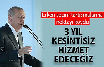 Cumhurbaşkanı Erdoğan Ankara-Niğde Otoyolu'nu açtı