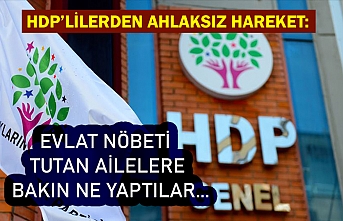 HDP’lilerden ahlaksız hareket: Evlat nöbeti tutan ailelere 'Hoşt' dediler