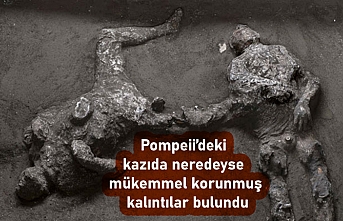 Pompeii’deki kazıda efendi ve kölesinin 'neredeyse mükemmel' korunmuş kalıntıları bulundu
