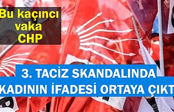 CHP Ümraniye Gençlik Kolları eski başkanına taciz iddiası... Kadının ifadesi ortaya çıktı