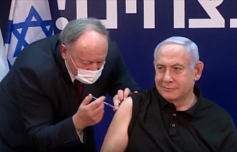 İsrail'de ilk Kovid-19 aşısı canlı yayında Başbakan Netanyahu'ya yapıldı