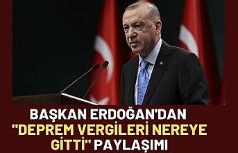 Cumhurbaşkanı Erdoğan: Elazığ'da vatandaşlarımıza mutlu bir yaşam alanı hazırlamak nasip oldu