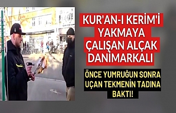 Danimarka'da Kur'an-ı Kerim'e alçak saldırı
