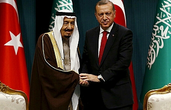 Cumhurbaşkanı Erdoğan Suudi Arabistan Kralı Selman ile görüştü