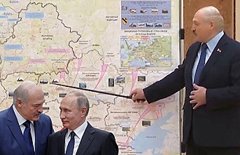 Skandal harita: Belarus lideri yanlışlıkla paylaştı Putin'in gizli planı ifşa oldu