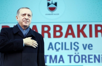Erdoğan Diyarbakır'da: Bu coğrafyada ilelebet kardeşçe yaşamayı sürdüreceğiz