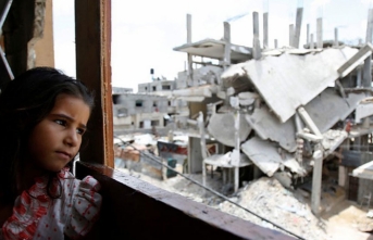 İşgalci İsrail, Gazze'ye düzenlediği son saldırılarda 459 aileyi evsiz bıraktı
