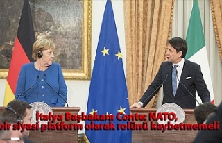 İtalya Başbakanı Conte: NATO, bir siyasi platform...