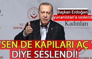 Cumhurbaşkanı Erdoğan Yunanistan'a seslendi:...
