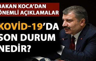 Sağlık Bakanı Koca: Türkiye koronavirüs sınavından...