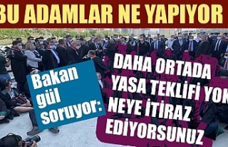 Adalet Bakanı Gül, yürüyen baro başkanlarını...