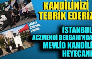 İstanbul Aczmendi Dergahı'nda Mevlid Kandili