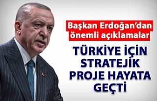 Türkiye için stratejik proje hayata geçti!