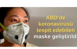 ABD'de koronavirüsü tespit edebilen maske geliştirildi