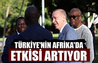 Türkiye'nin Afrika'da etkisi artıyor