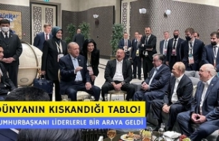 Cumhurbaşkanı Erdoğan, Özbekistan'da liderle...
